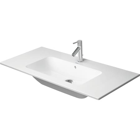 Duravit Furniture basin 1030mm ME by STARCK white with OF with TP w.o.TH 2336100060